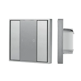 Фото #1 товара INTELLIGENT ARLIGHT Кнопочная панель DALI-201-23-1G-DIM-DT6-IN Silver (BUS, Frame) (IARL, IP20 Металл, 3 года)