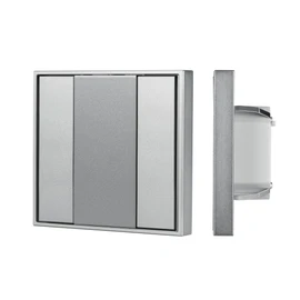 Фото #1 товара INTELLIGENT ARLIGHT Кнопочная панель DALI-201-23-2K-D2-IN Silver (BUS, Frame) (IARL, IP20 Металл, 3 года)