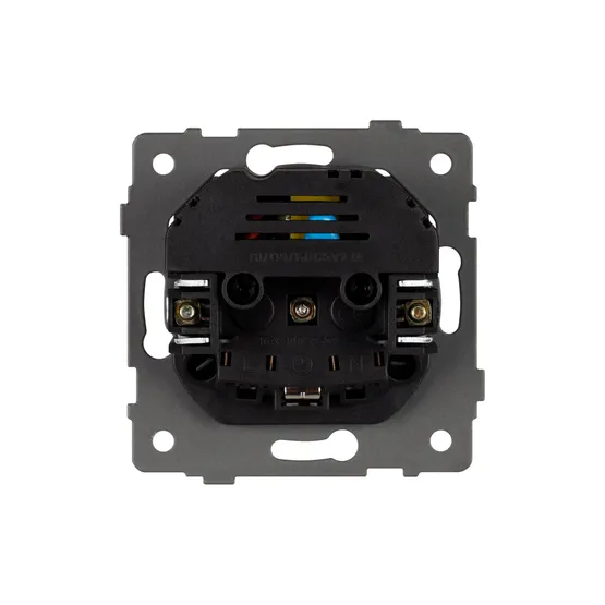 Фото #2 товара Механизм розетки с USB зарядкой SCT-MUAC-PL-GR-V (250V, 16A) (Arlight, -)