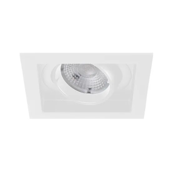 Фото #1 товара Светильник MS-VORTEX-BUILT-S90x90-12W Warm3000 (WH-WH, 20 deg, 230V) (Arlight, IP20 Металл, 5 лет)