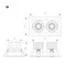 Минифото #2 товара Светильник MS-VORTEX-BUILT-S210x117-2x20W Warm3000 (WH-WH, 40 deg, 230V) (Arlight, IP20 Металл, 5 лет)